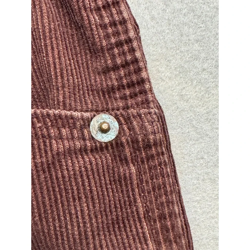 Vintage 1979 Levi's For Men Corduroy Pants Brown San Francisco 1850 Patch 34x30